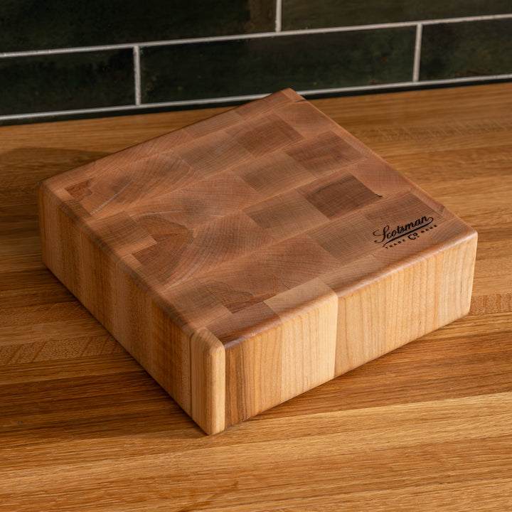 Maple End Grain Square Butcher Block