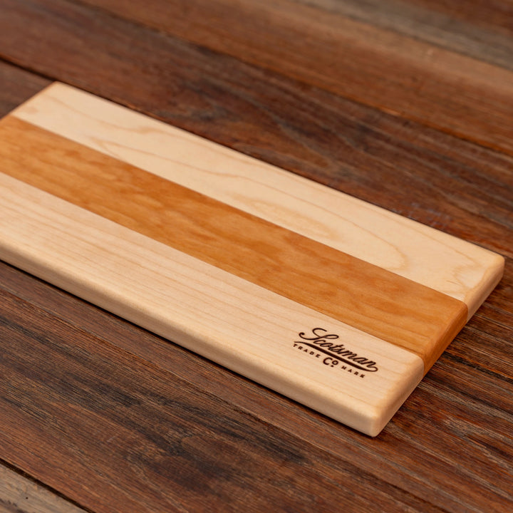 Maple and Cherry Serving Board