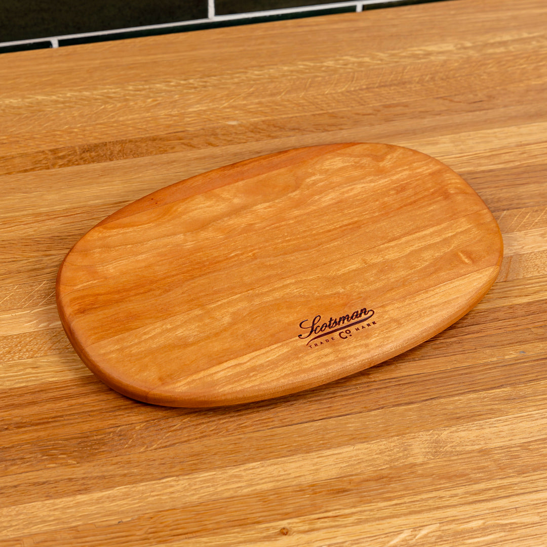 Cherry Oval Serving Board