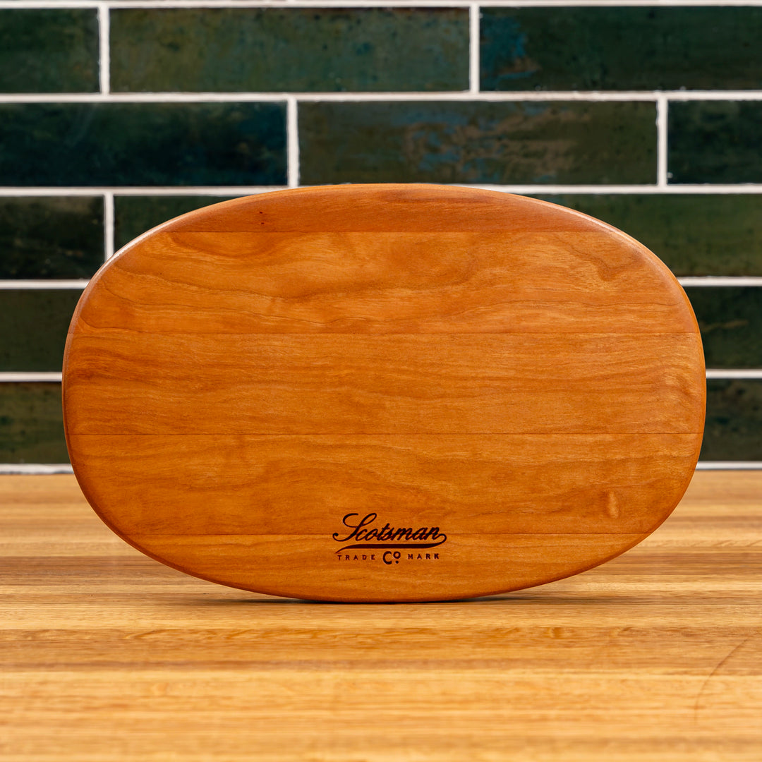 Cherry Oval Serving Board