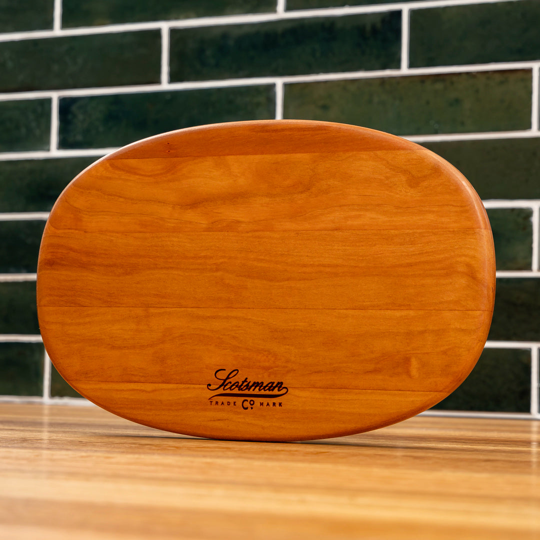 Cherry Oval Serving Board