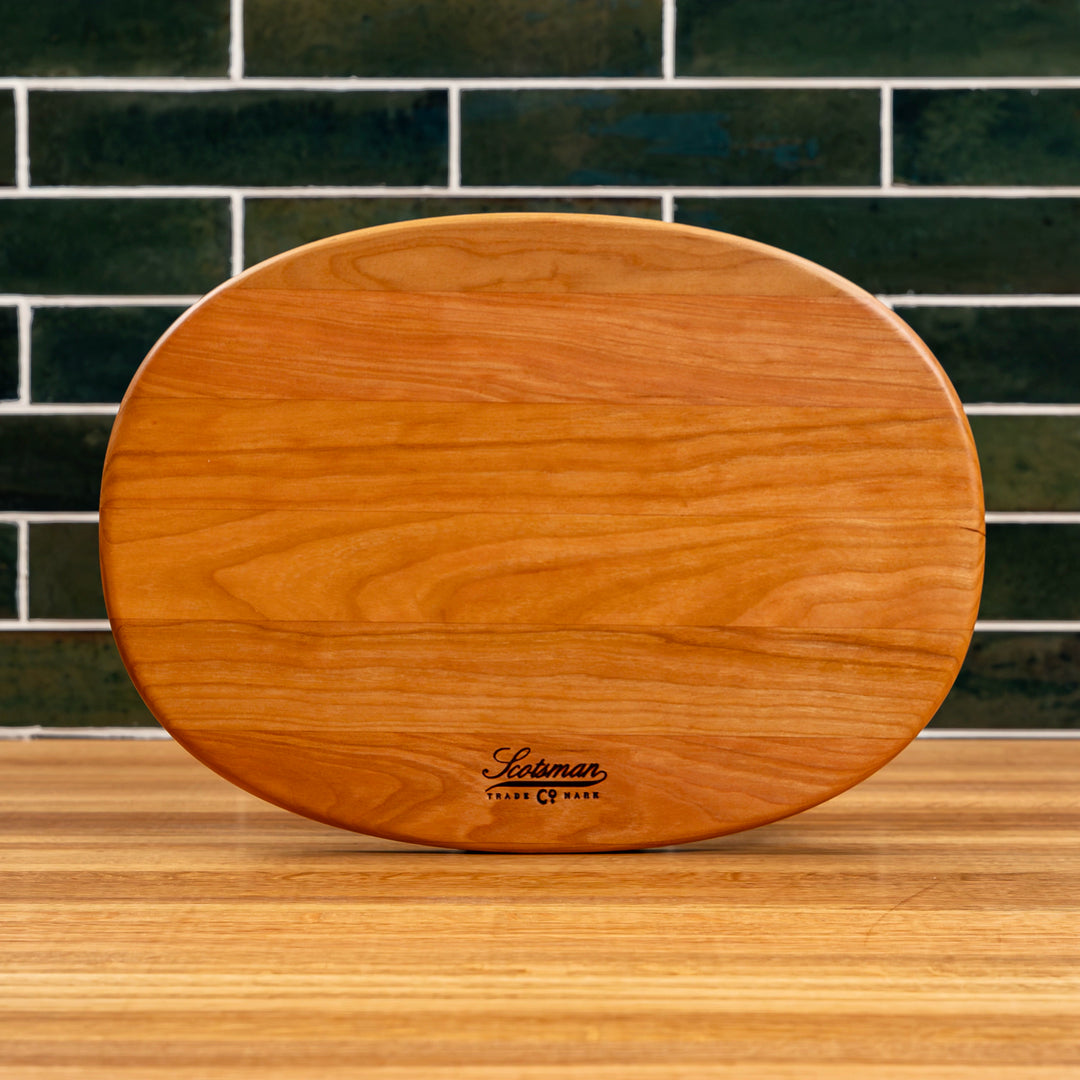 Cherry Oval Serving Board