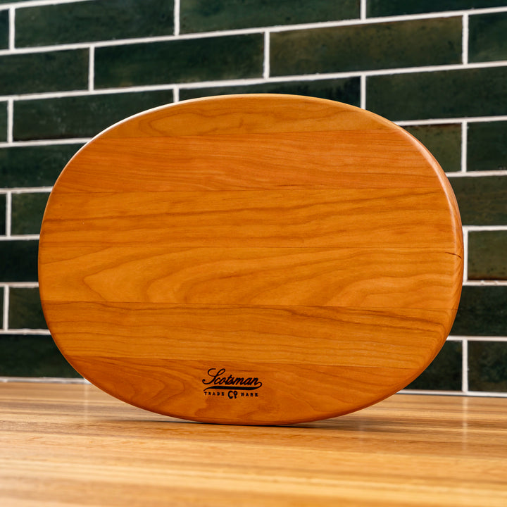 Cherry Oval Serving Board