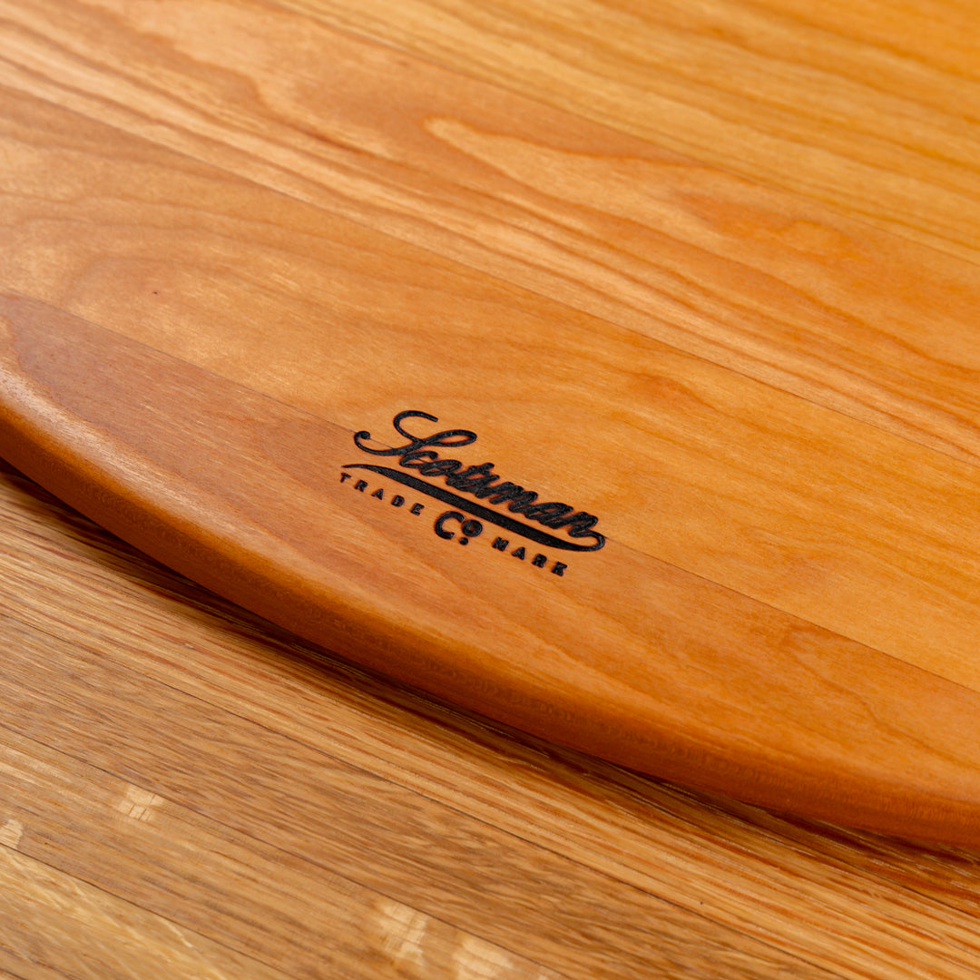 Cherry Oval Serving Board