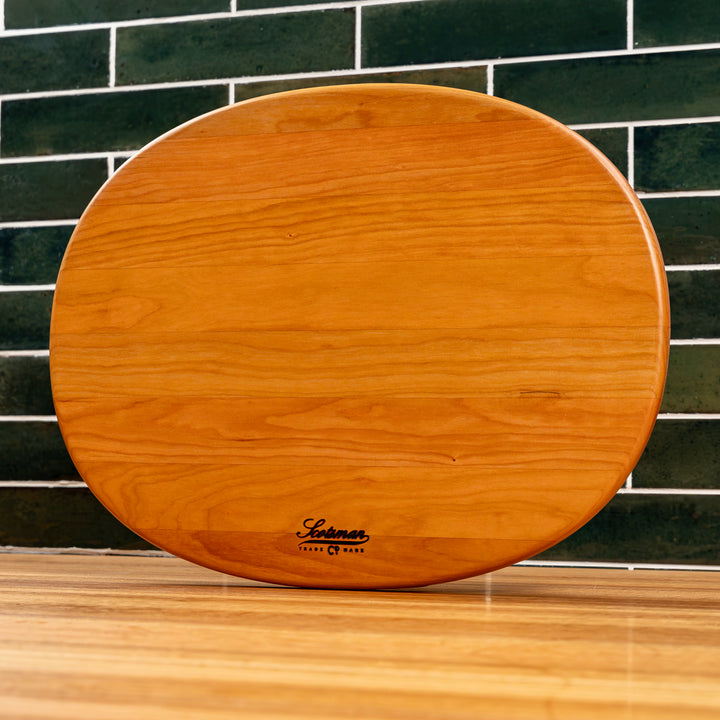 Cherry Oval Serving Board