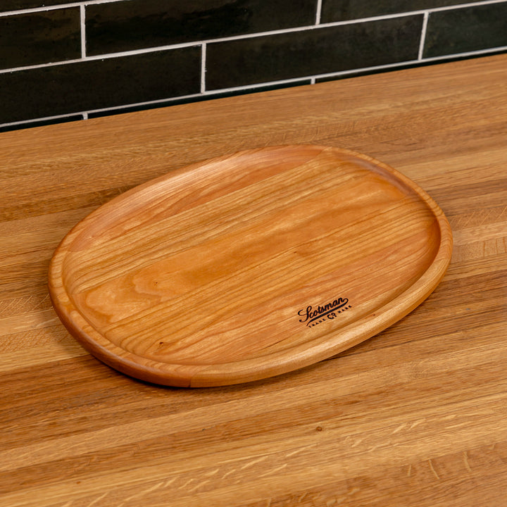 Cherry Oval Carving Board