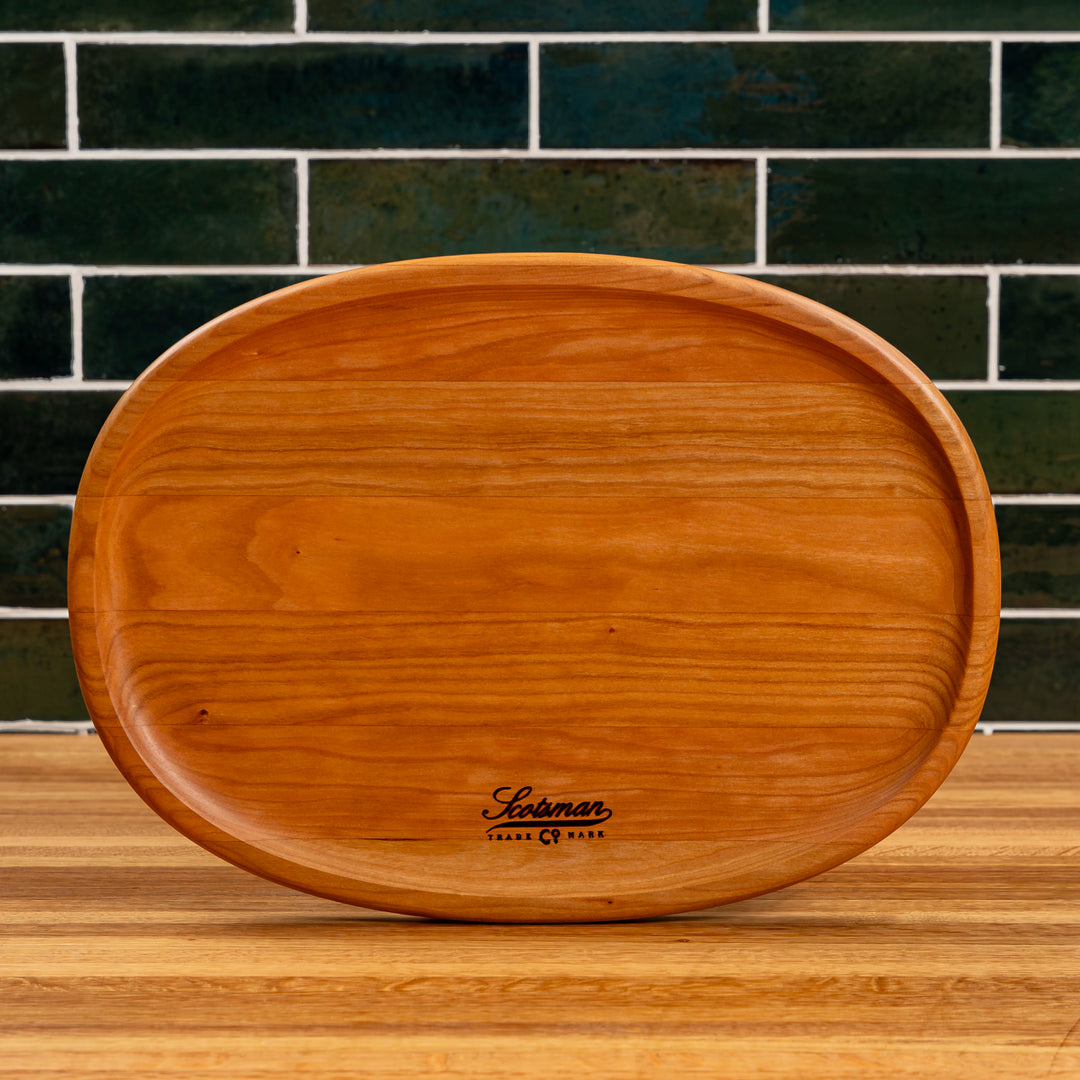 Cherry Oval Carving Board