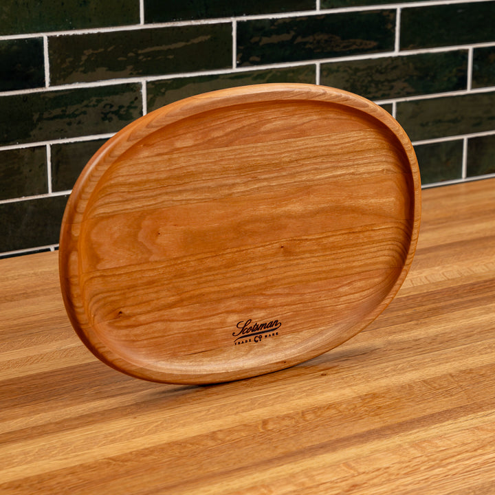 Cherry Oval Carving Board