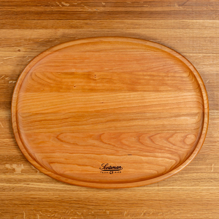 Cherry Oval Carving Board