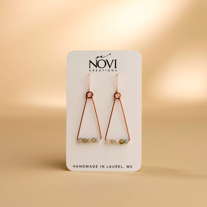 Novi Jade Triad Earrings