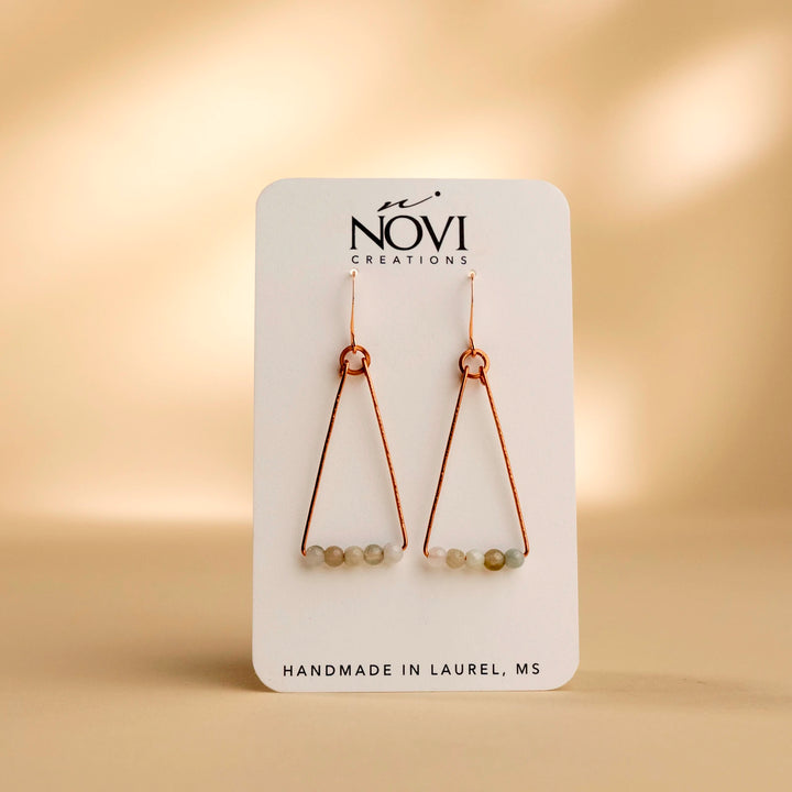 Novi Jade Triad Earrings