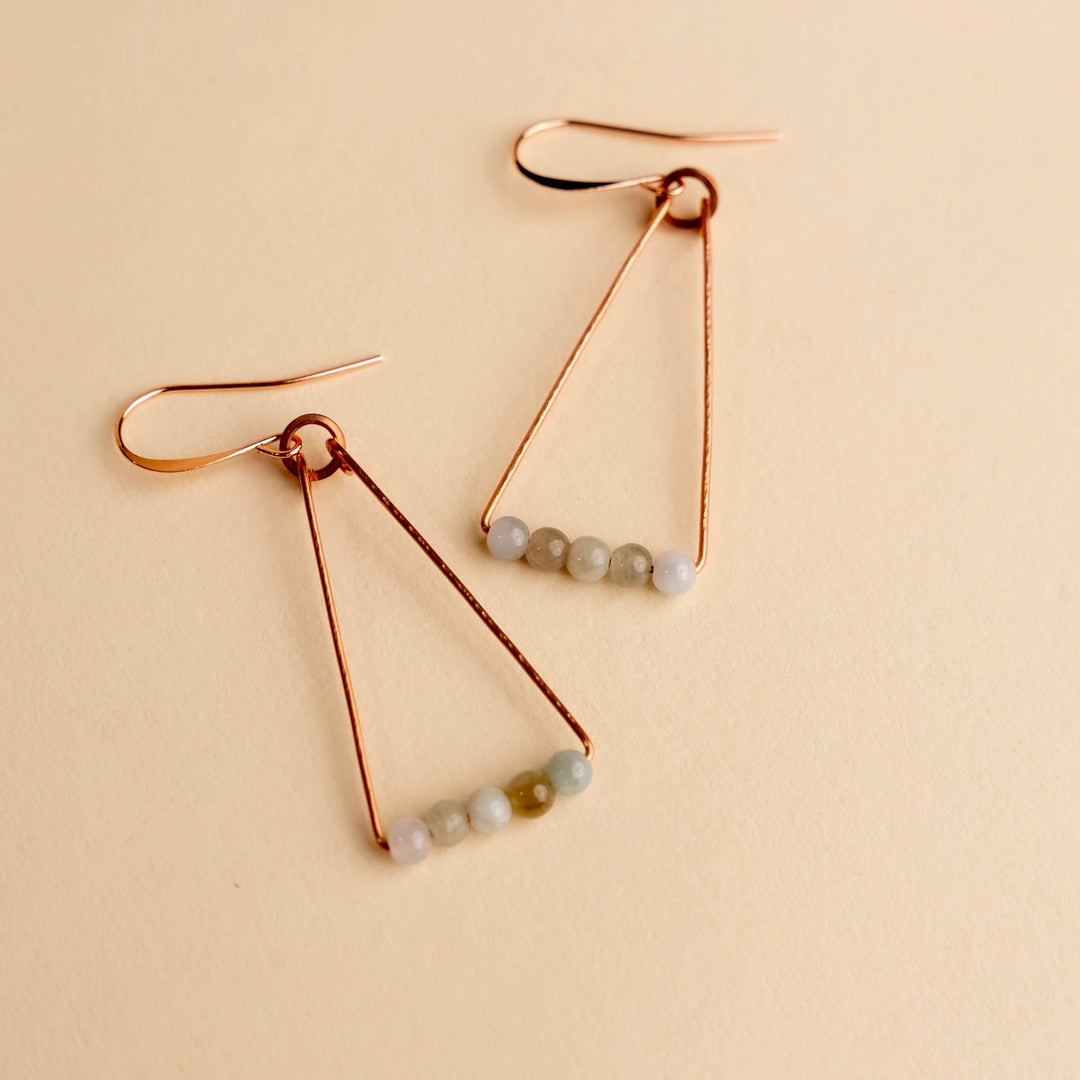 Novi Jade Triad Earrings