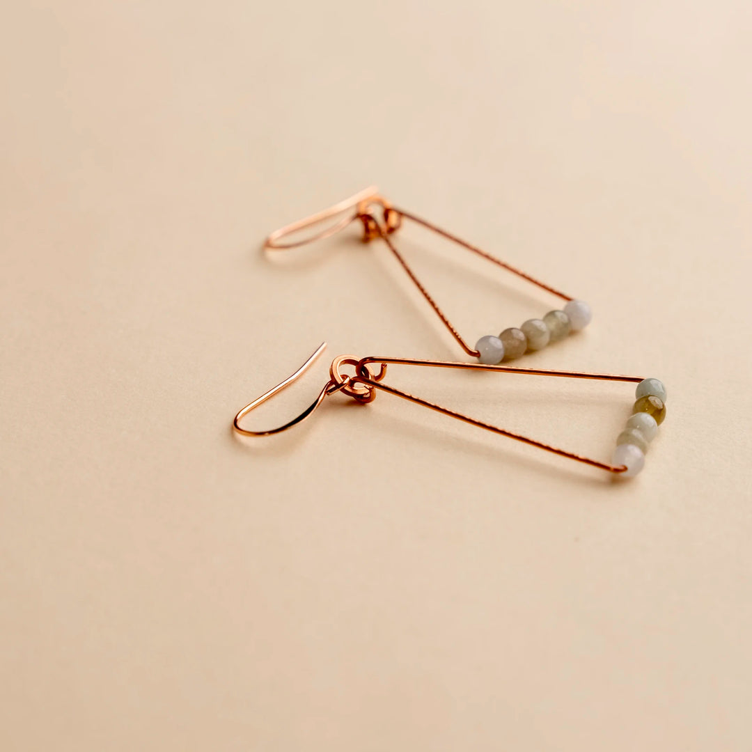 Novi Jade Triad Earrings