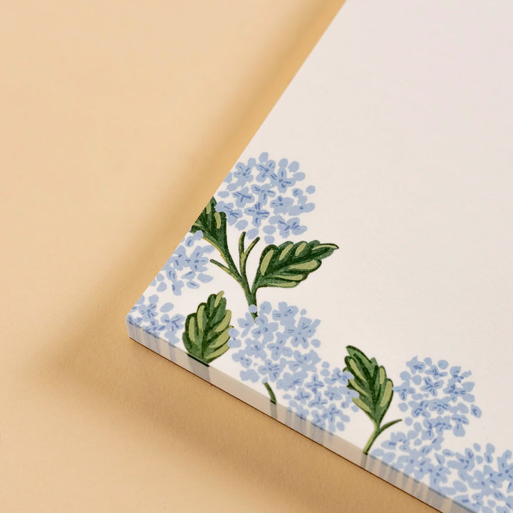 Rifle Paper Co. Hydrangea Large Memo Notepad