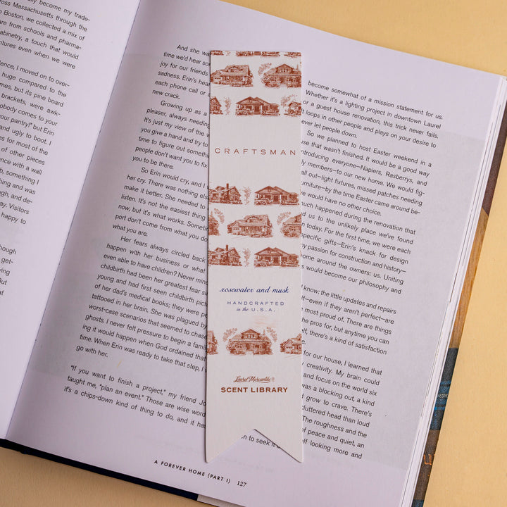 Scented Bookmark - Architecture Collection