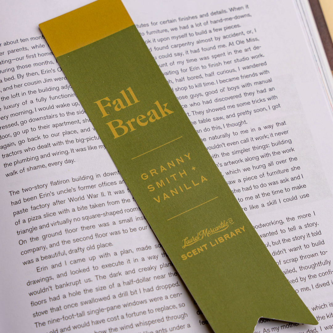 Scented Bookmark - Fall Periodical Collection