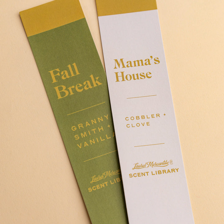 Scented Bookmark - Fall Periodical Collection