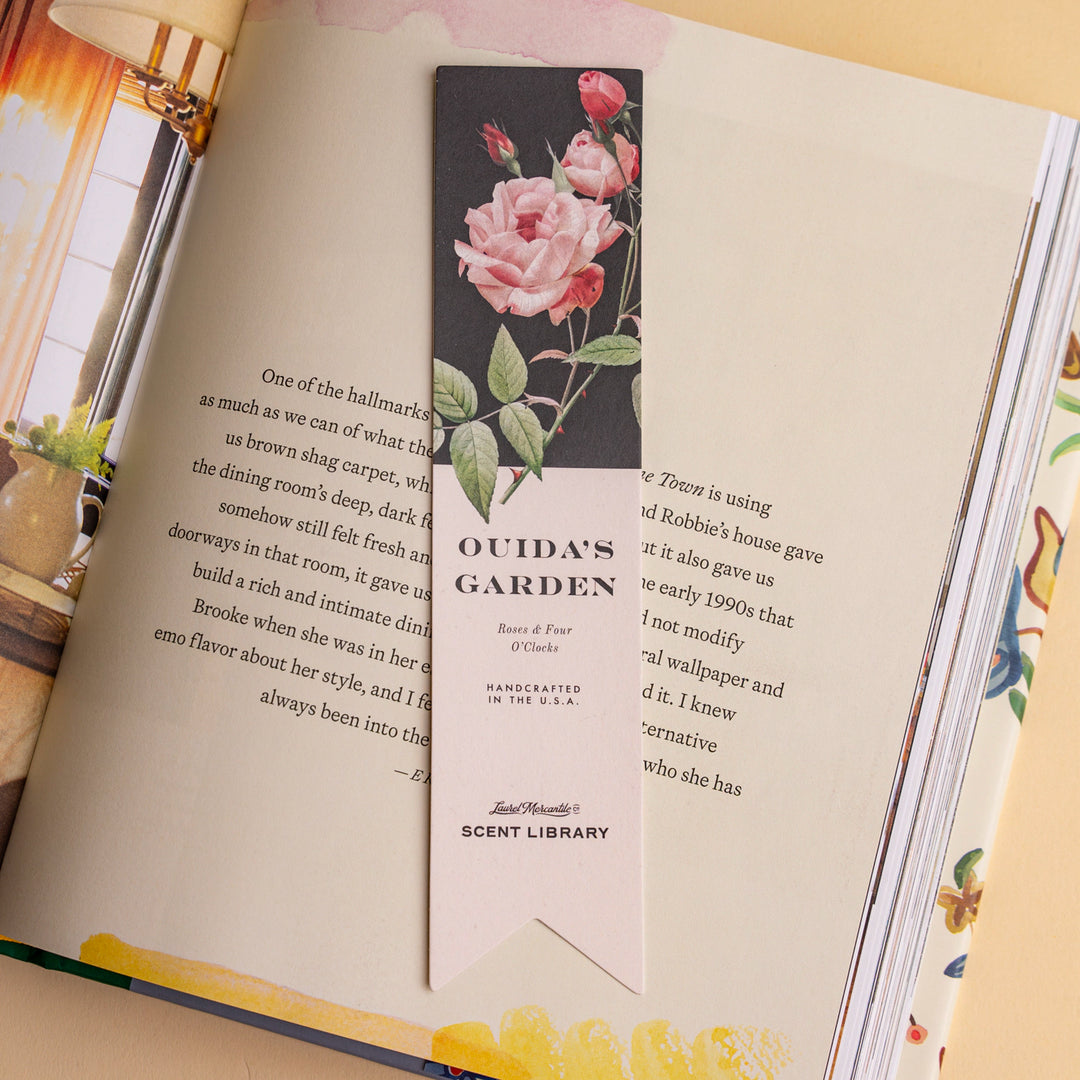 Scented Bookmark - Garden Collection