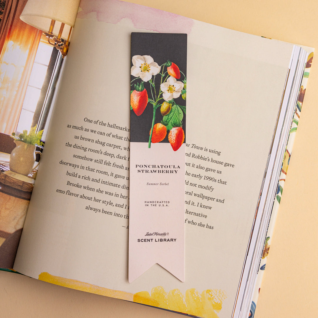 Scented Bookmark - Garden Collection