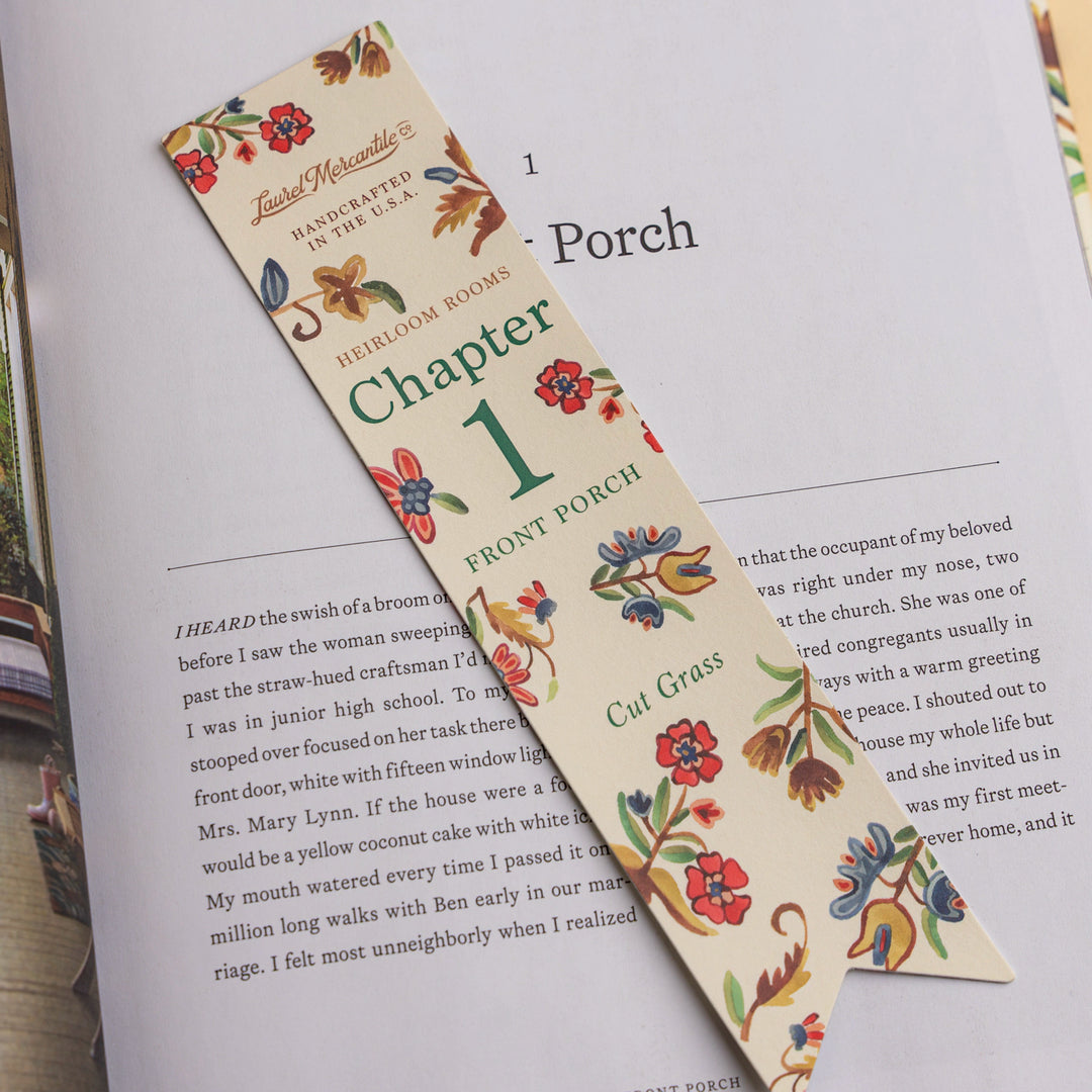 Scented Bookmark - Heirloom Rooms Collection