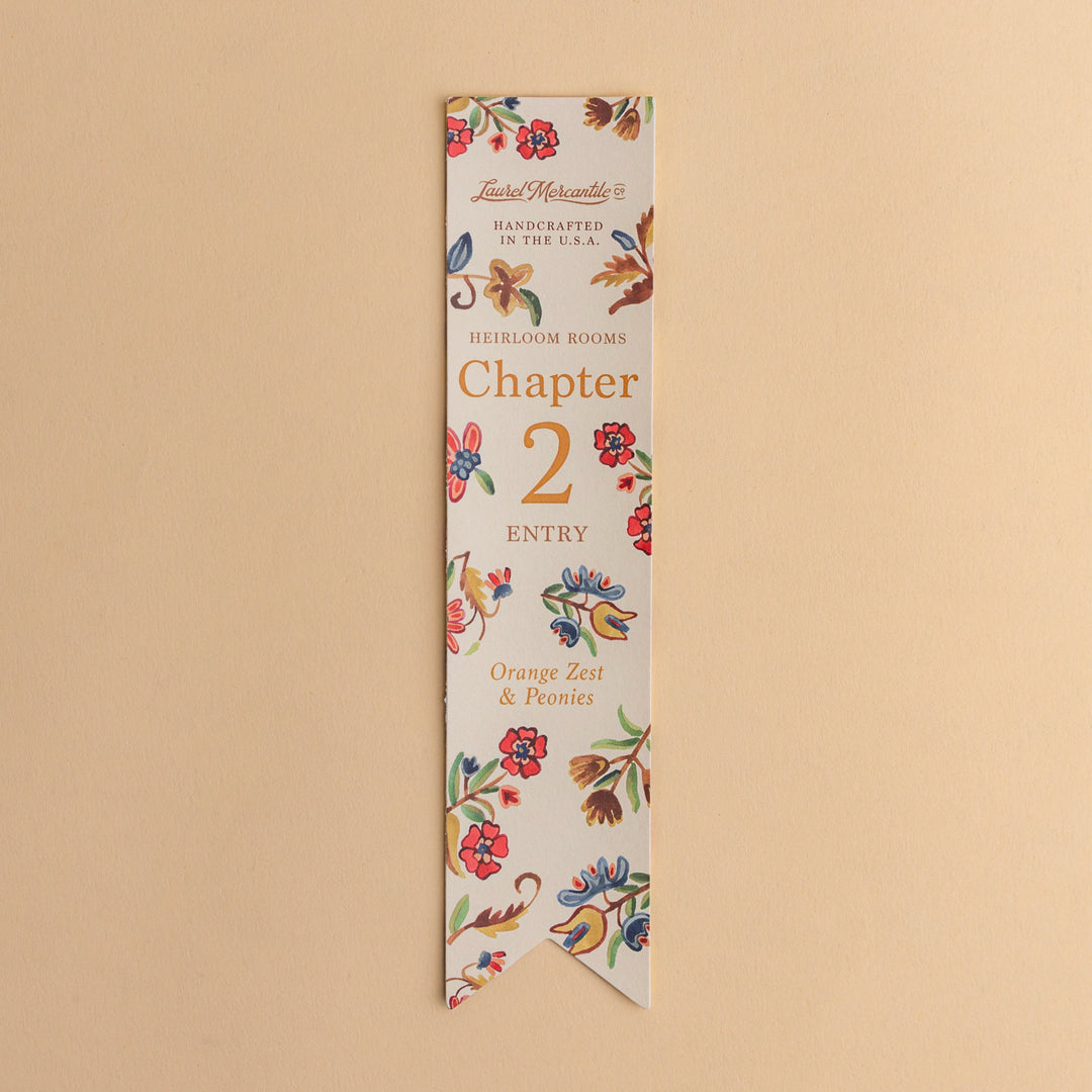 Scented Bookmark - Heirloom Rooms Collection