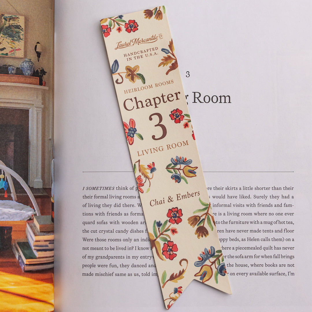 Scented Bookmark - Heirloom Rooms Collection