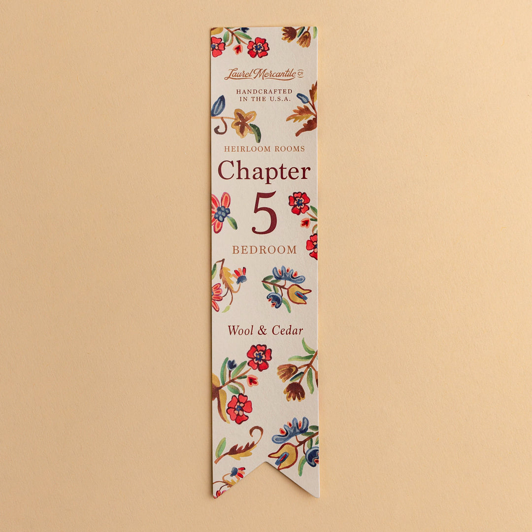 Scented Bookmark - Heirloom Rooms Collection