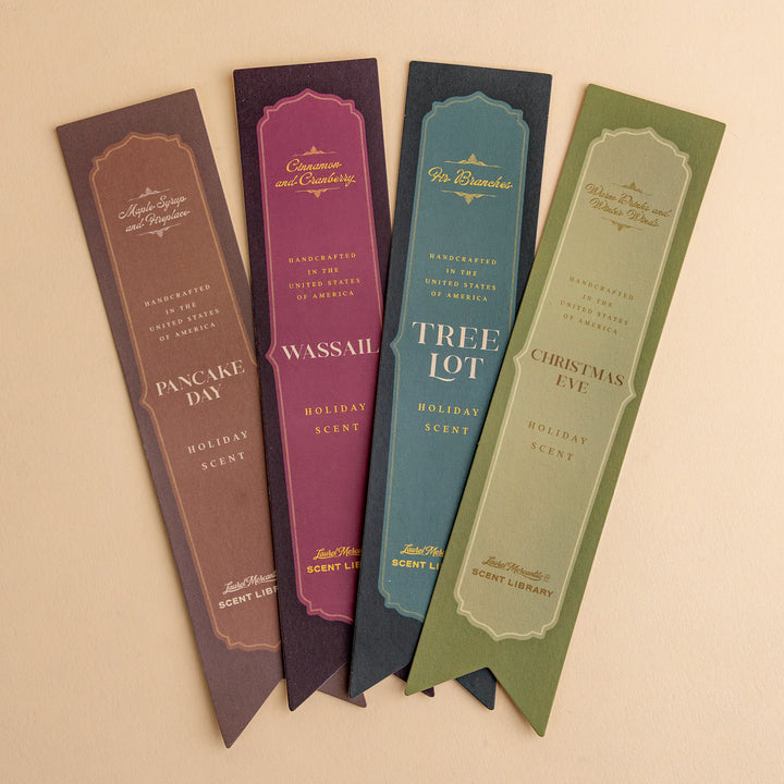 Scented Bookmark - Holiday Periodical Collection