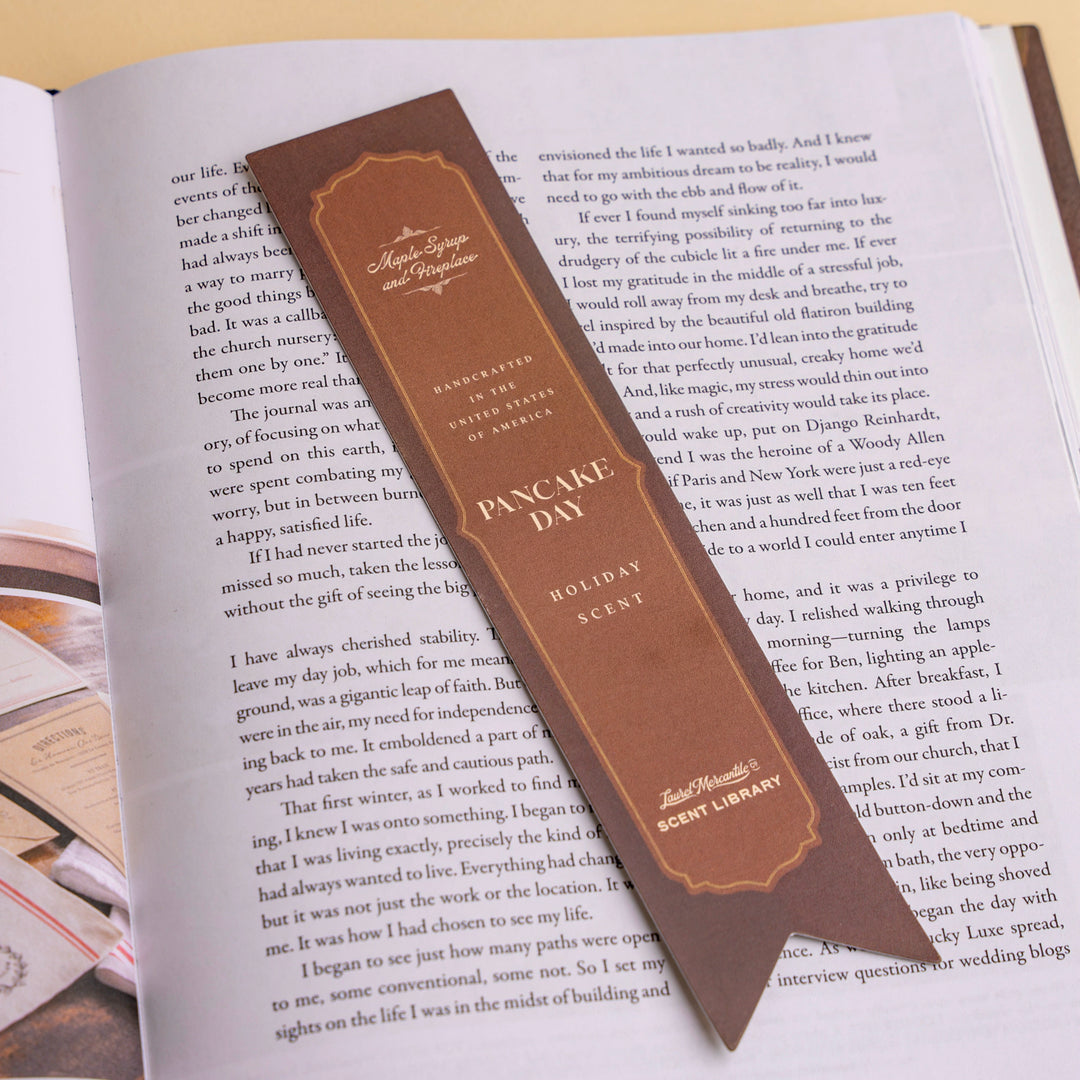 Scented Bookmark - Holiday Periodical Collection