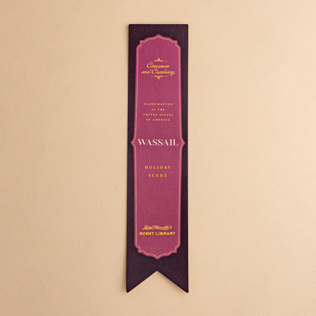 Scented Bookmark - Holiday Periodical Collection