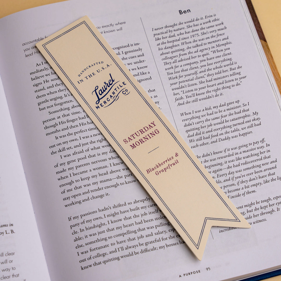 Scented Bookmark - Summer Periodical Collection