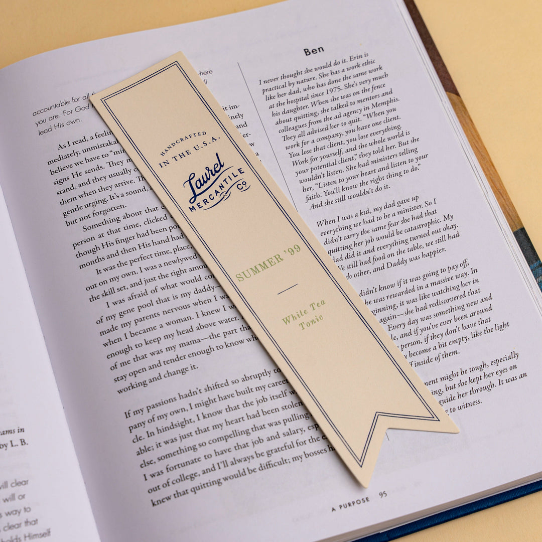 Scented Bookmark - Summer Periodical Collection