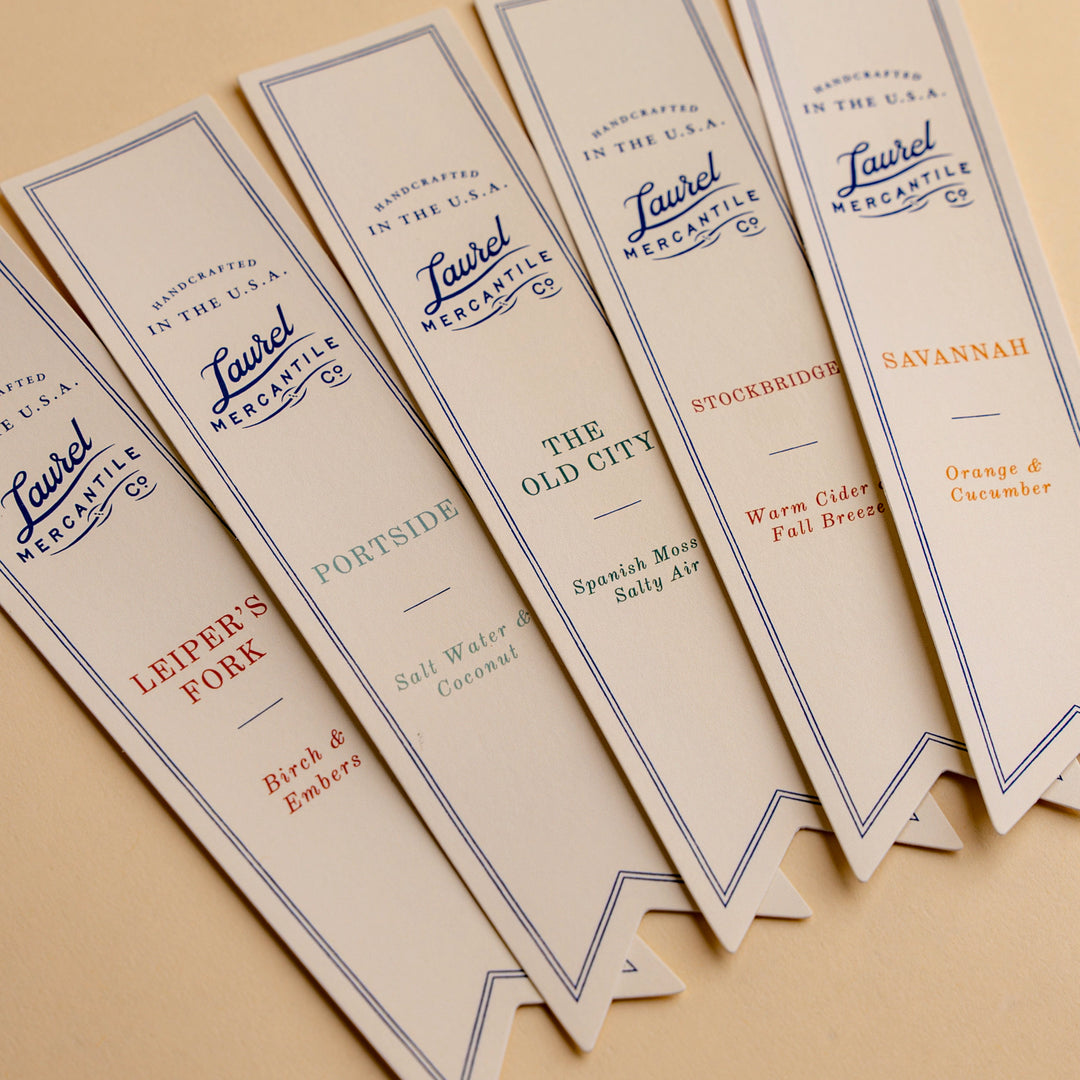 Scented Bookmark - Travel Collection