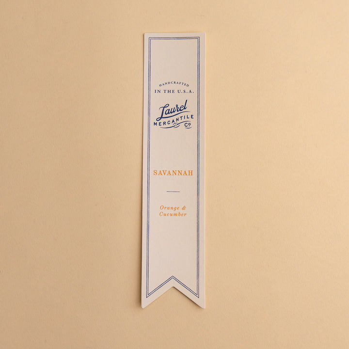 Scented Bookmark - Travel Collection