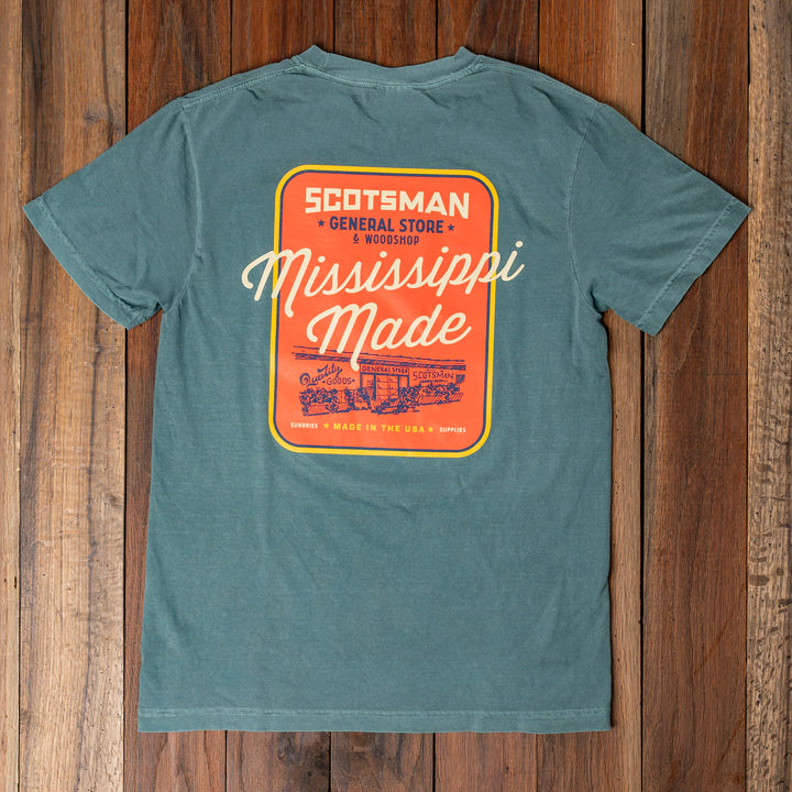 Scotsman Mississippi Made T-Shirt (No Pocket)