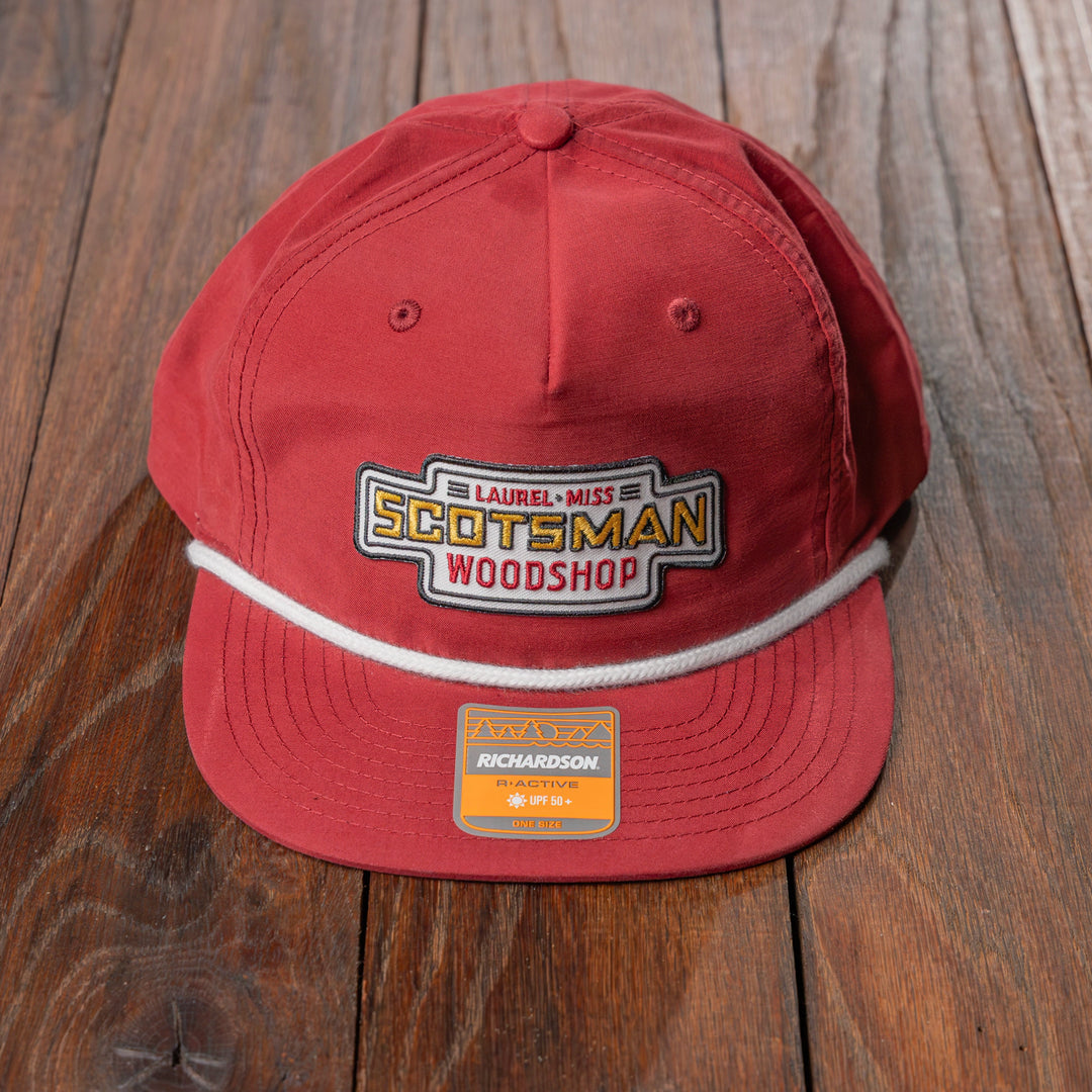 Scotsman Woodshop Crimson Cap