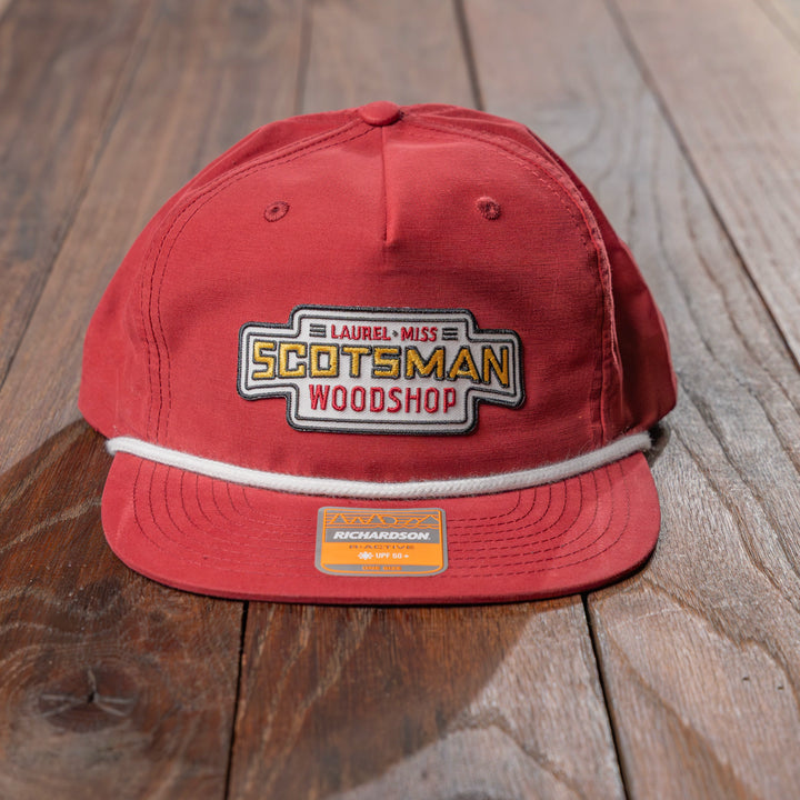 Scotsman Woodshop Crimson Cap