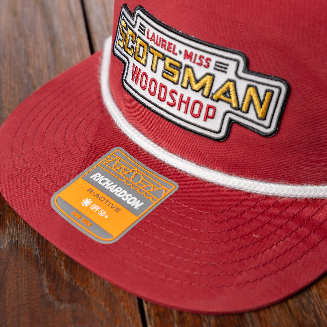 Scotsman Woodshop Crimson Cap