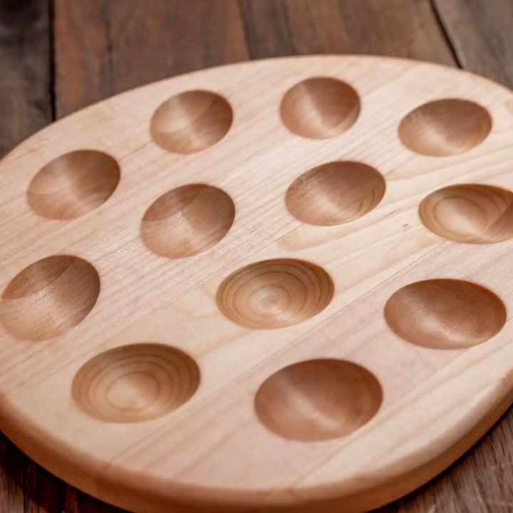 Maple Deviled Egg Tray | 12 egg