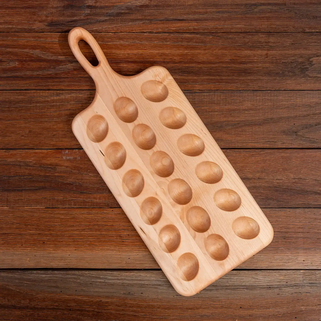 Maple Deviled Egg Tray | 18 egg