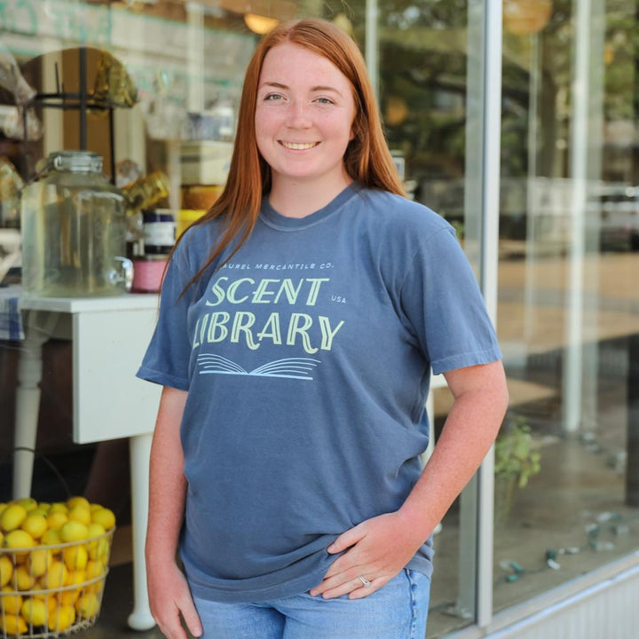 Scent Library Book T-Shirt