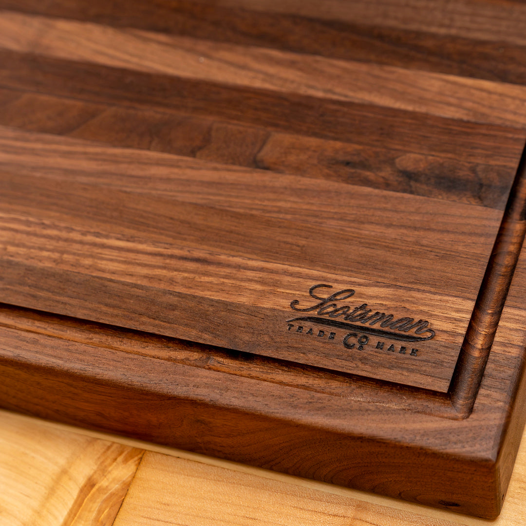 Walnut Butcher Block with Juice Groove