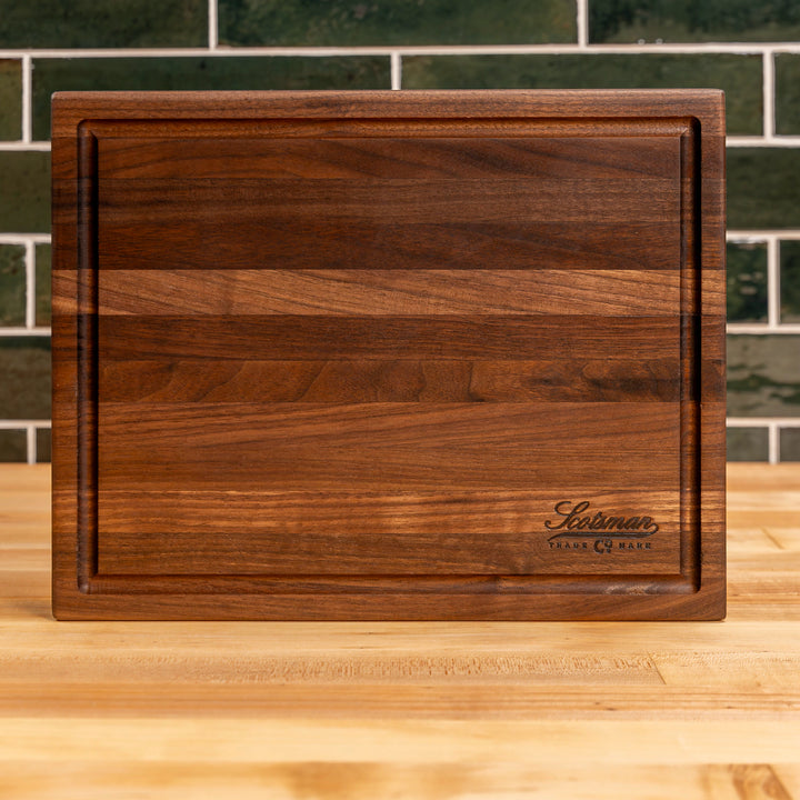 Walnut Butcher Block with Juice Groove