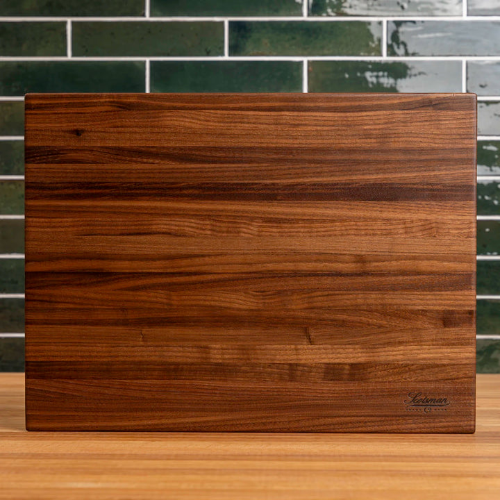 Large Walnut Eased Edge Butcher Block