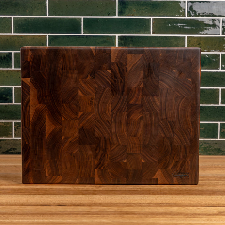 Walnut End Grain Rectangle Butcher Block