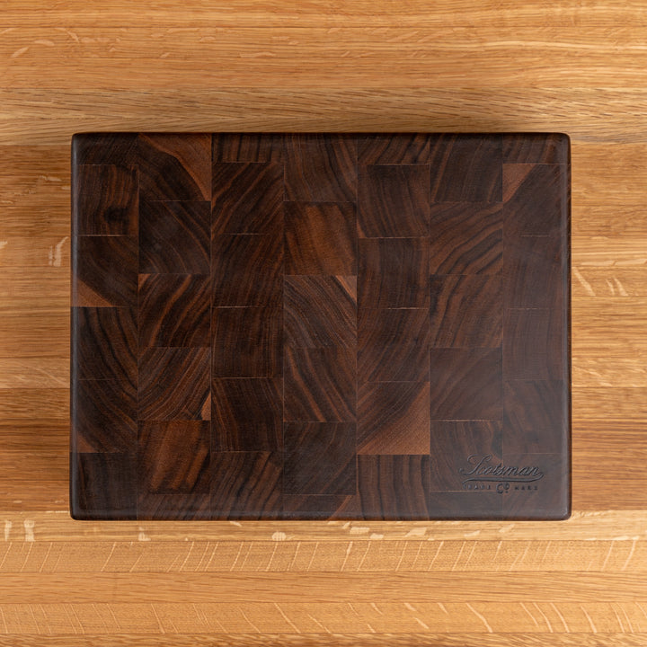 Walnut End Grain Rectangle Butcher Block