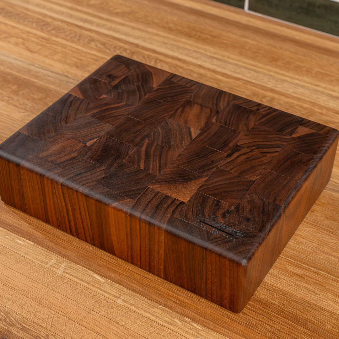 Walnut End Grain Rectangle Butcher Block