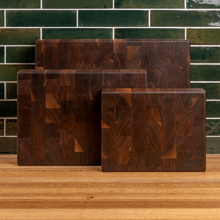 Walnut End Grain Rectangle Butcher Block