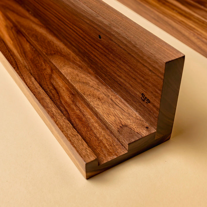 Walnut Floating Shelf