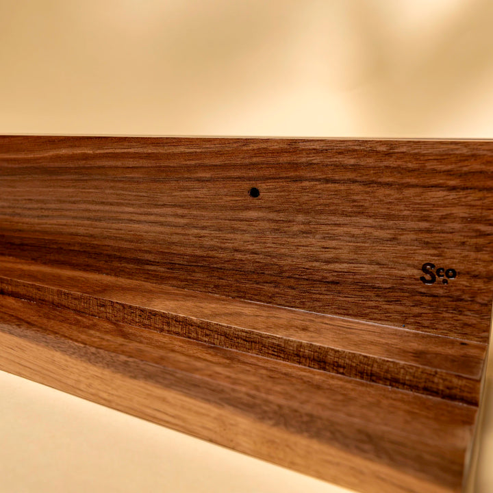 Walnut Floating Shelf